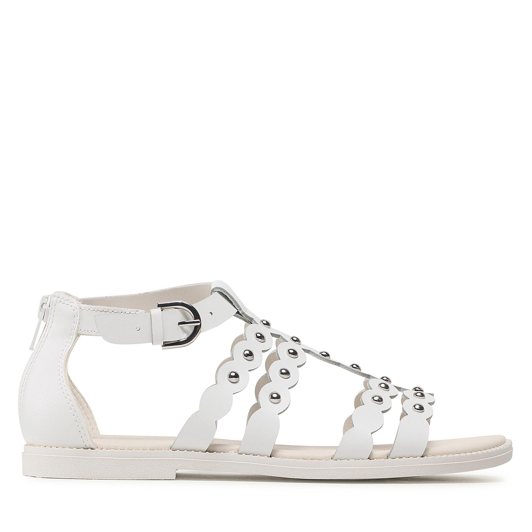 Sandalen Geox J Sandal Karly Girl J3535D043BCC1000 D Weiß Sandalen Geox J Sandal Karly Girl J3535D043BCC1000 D Weiß von Geox