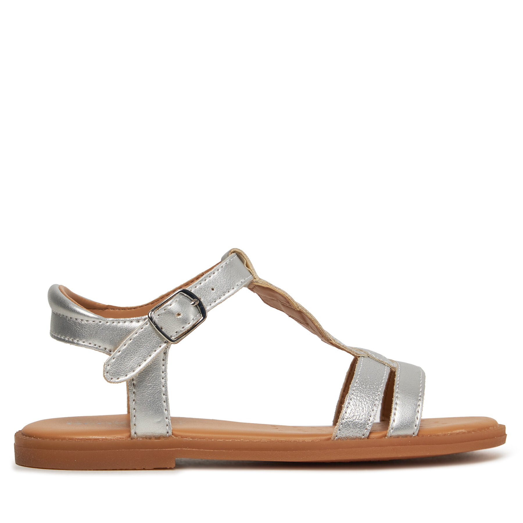 Sandalen Geox J Sandal Karly Girl J4535H 0NFQD C1007 S Silberfarben Sandalen Geox J Sandal Karly Girl J4535H 0NFQD C1007 S Silberfarben von Geox