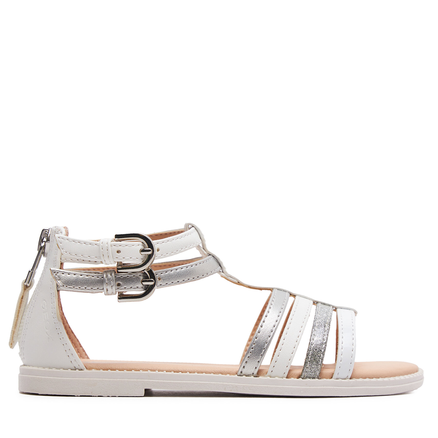 Sandalen Geox J Sandal Karly Girl J7235D 054AJ C1Z1N S Weiß Sandalen Geox J Sandal Karly Girl J7235D 054AJ C1Z1N S Weiß von Geox