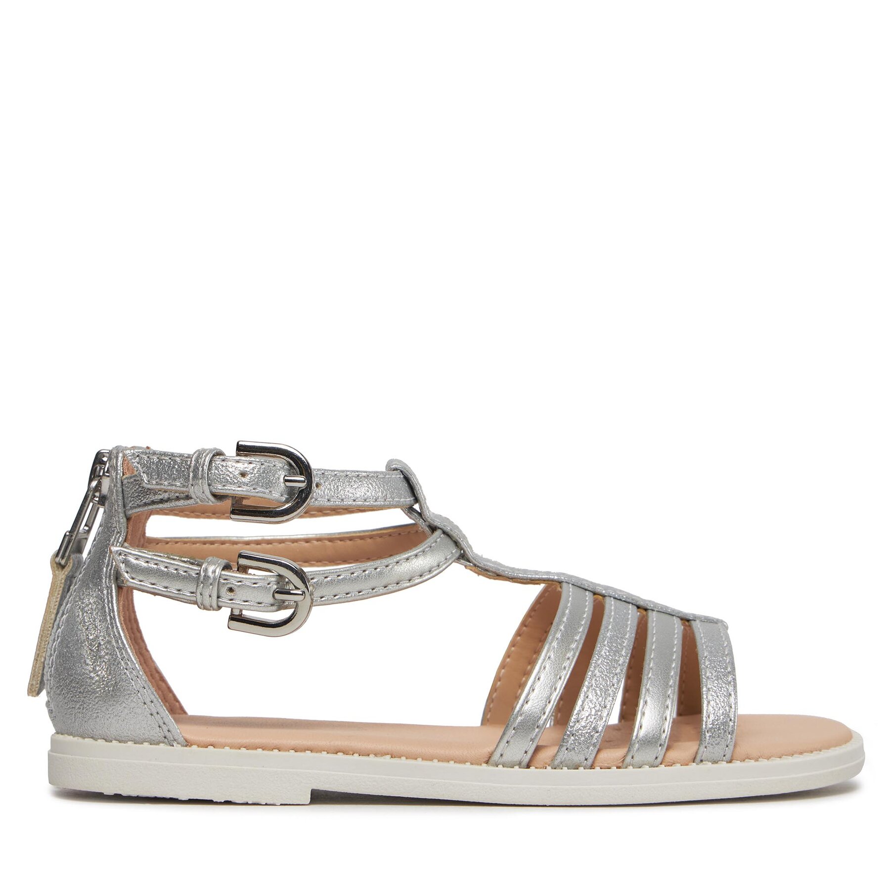 Sandalen Geox J Sandal Karly Girl J7235D 0QDAJ C1007 S Silberfarben Sandalen Geox J Sandal Karly Girl J7235D 0QDAJ C1007 S Silberfarben von Geox