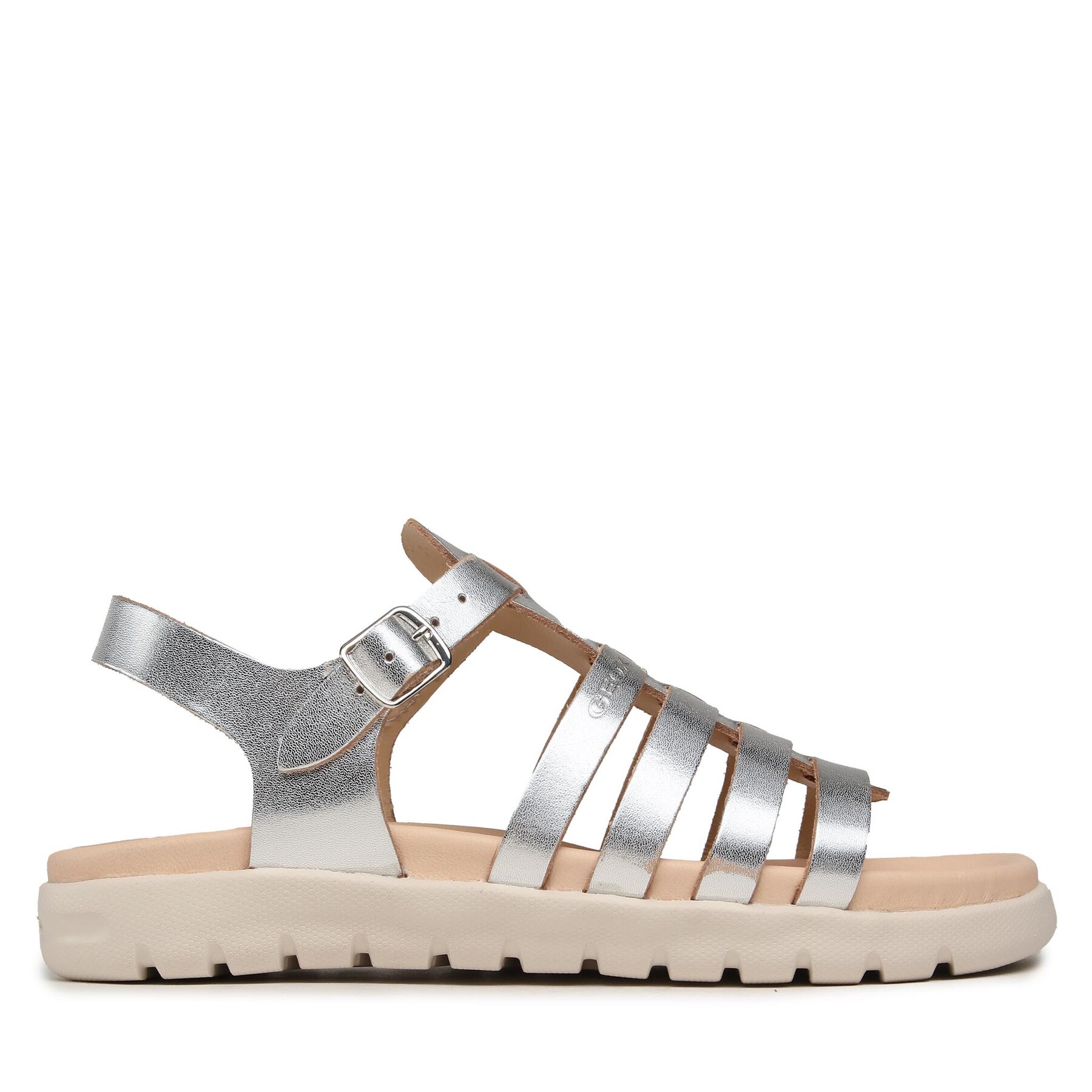 Sandalen Geox J Sandal Soleima Gir J35GSB000CFC1007 D Silberfarben Sandalen Geox J Sandal Soleima Gir J35GSB000CFC1007 D Silberfarben von Geox