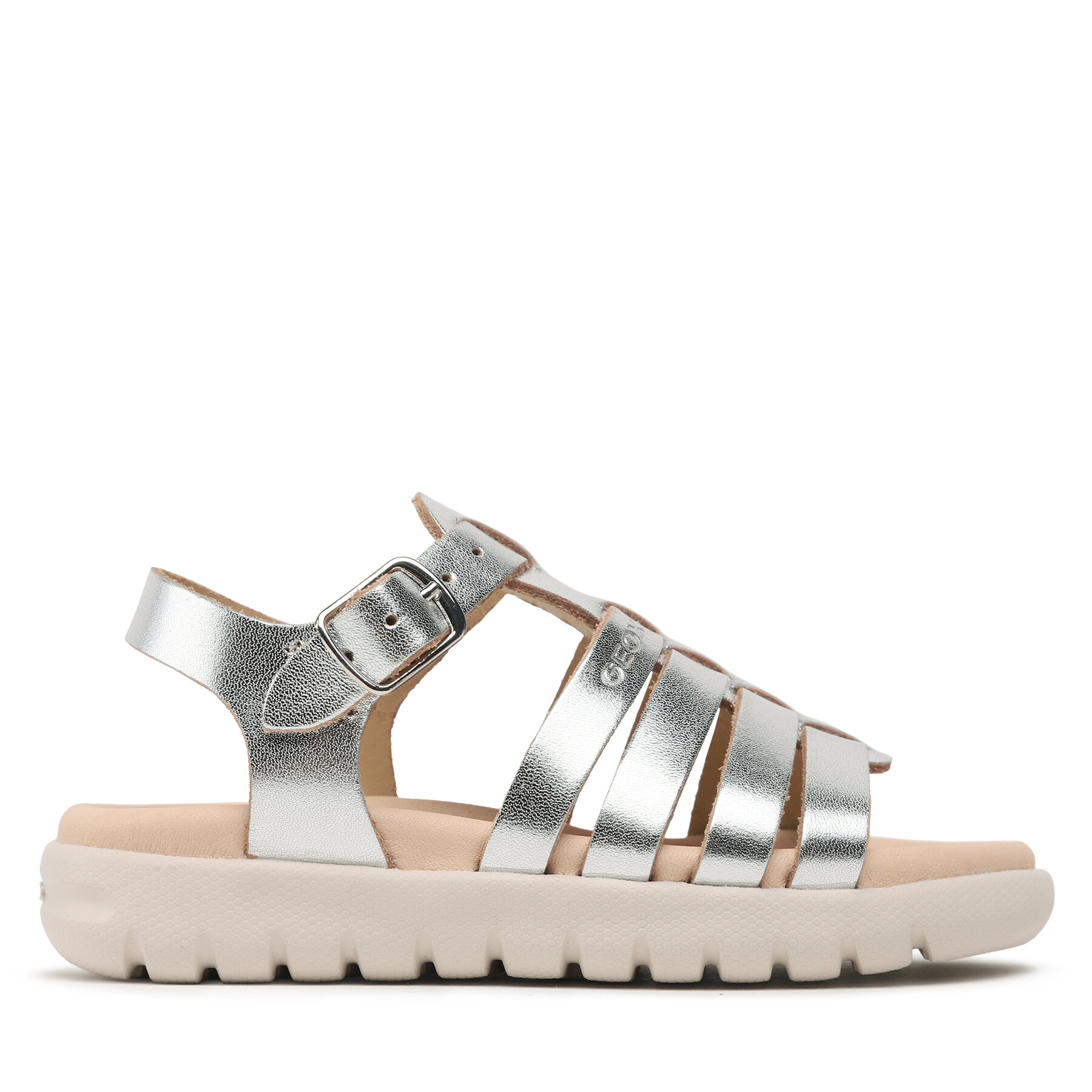 Sandalen Geox J Sandal Soleima Gir J35GSB000CFC1007 M Silberfarben Sandalen Geox J Sandal Soleima Gir J35GSB000CFC1007 M Silberfarben von Geox