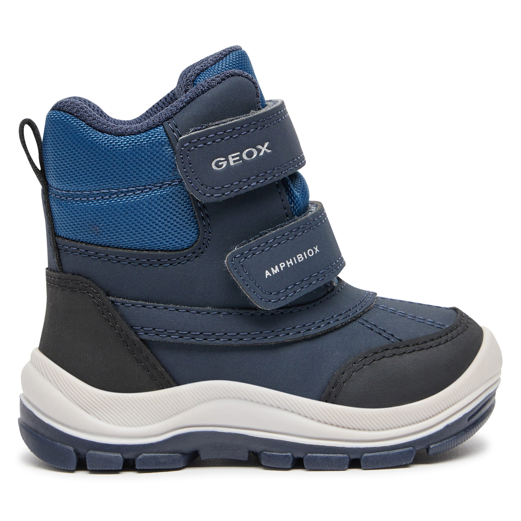 Schneeschuhe Geox B Flanfil Boy B Abx B463VA 050FU C4002 M Dunkelblau von Geox