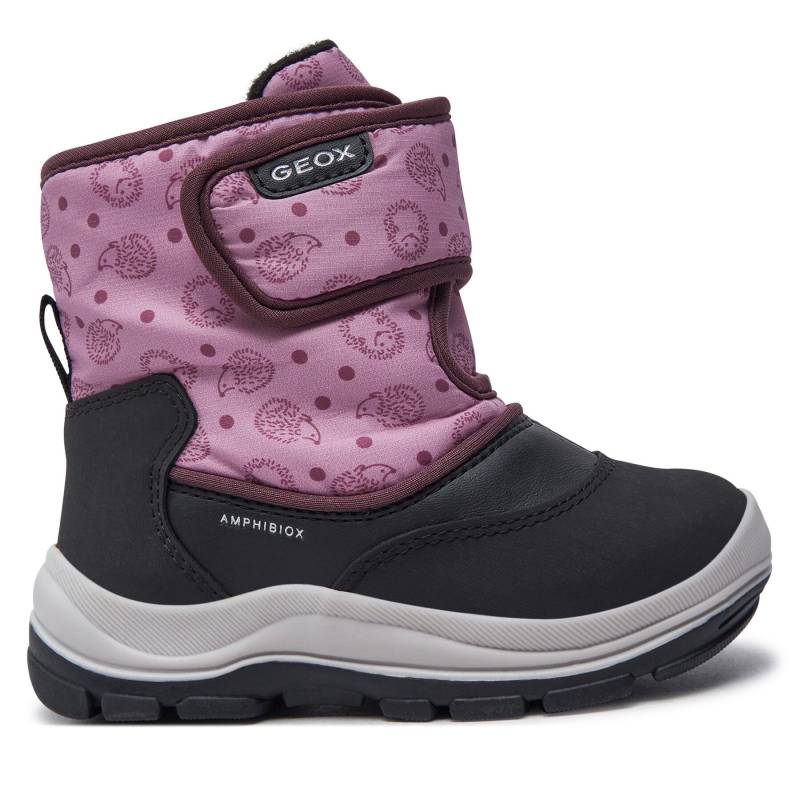 Schneeschuhe Geox B Flanfil Girl B Abx B263WG 0BCMN C0724 M Schwarz von Geox