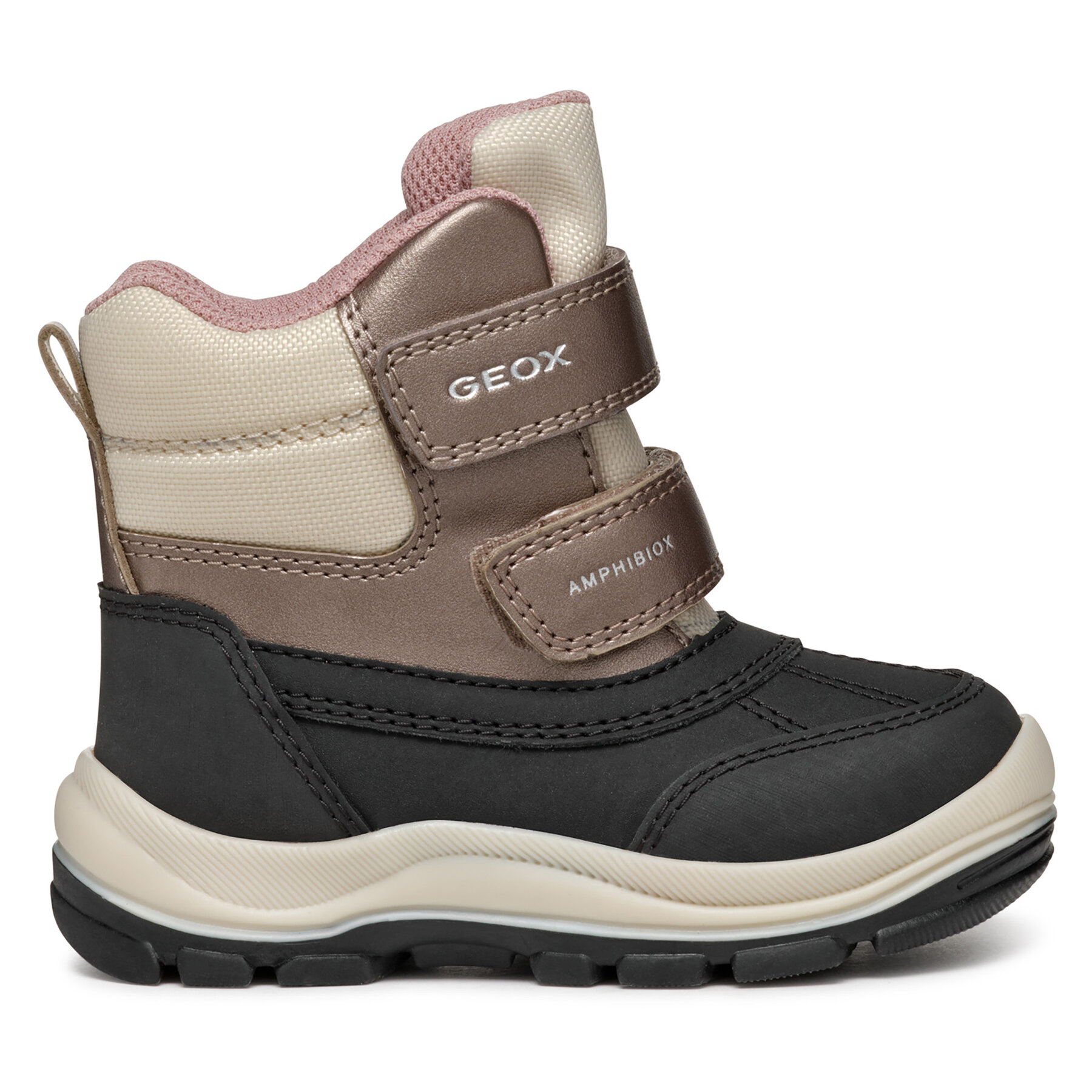 Schneeschuhe Geox B Flanfil Girl B Abx B463WD 050FU C0976 M Schwarz von Geox