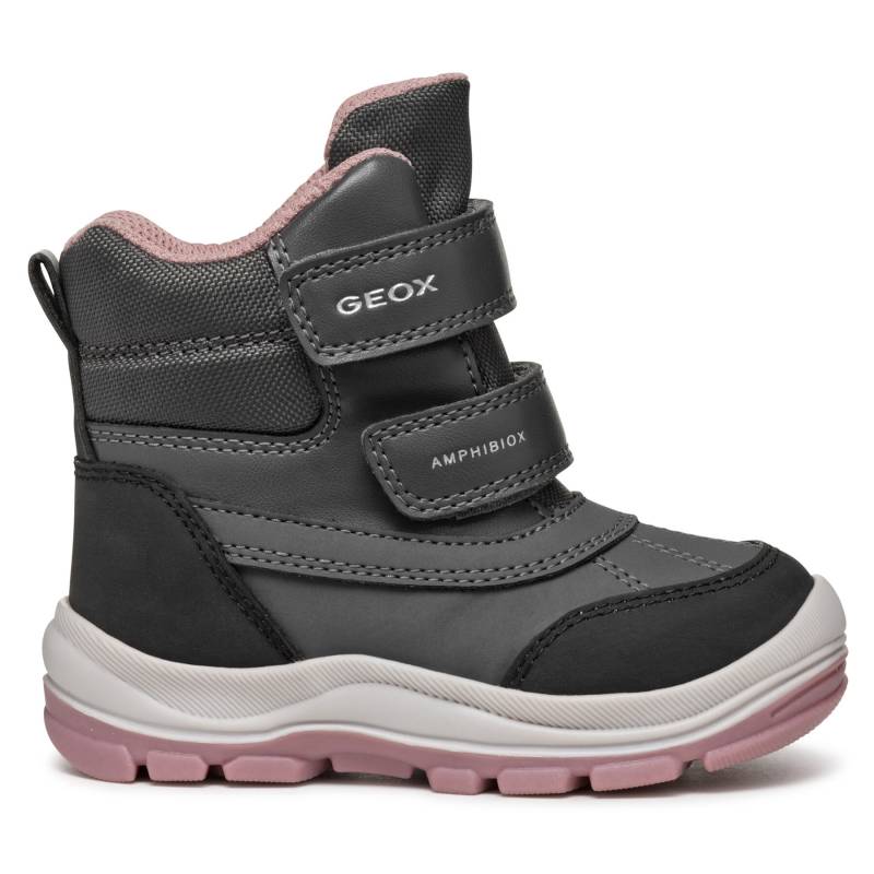 Schneeschuhe Geox B Flanfil Girl B Abx B463WD 050FU C9A8F M Grau von Geox