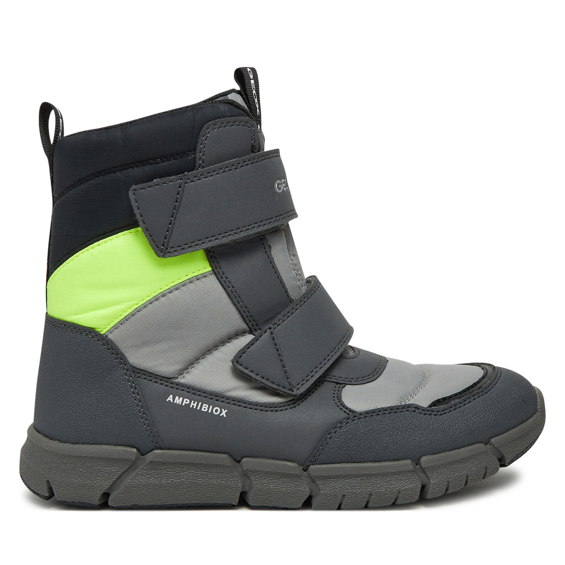 Schneeschuhe Geox J Flexyper Boy B Abx J169XC 0FU50 C9191 S Grau von Geox