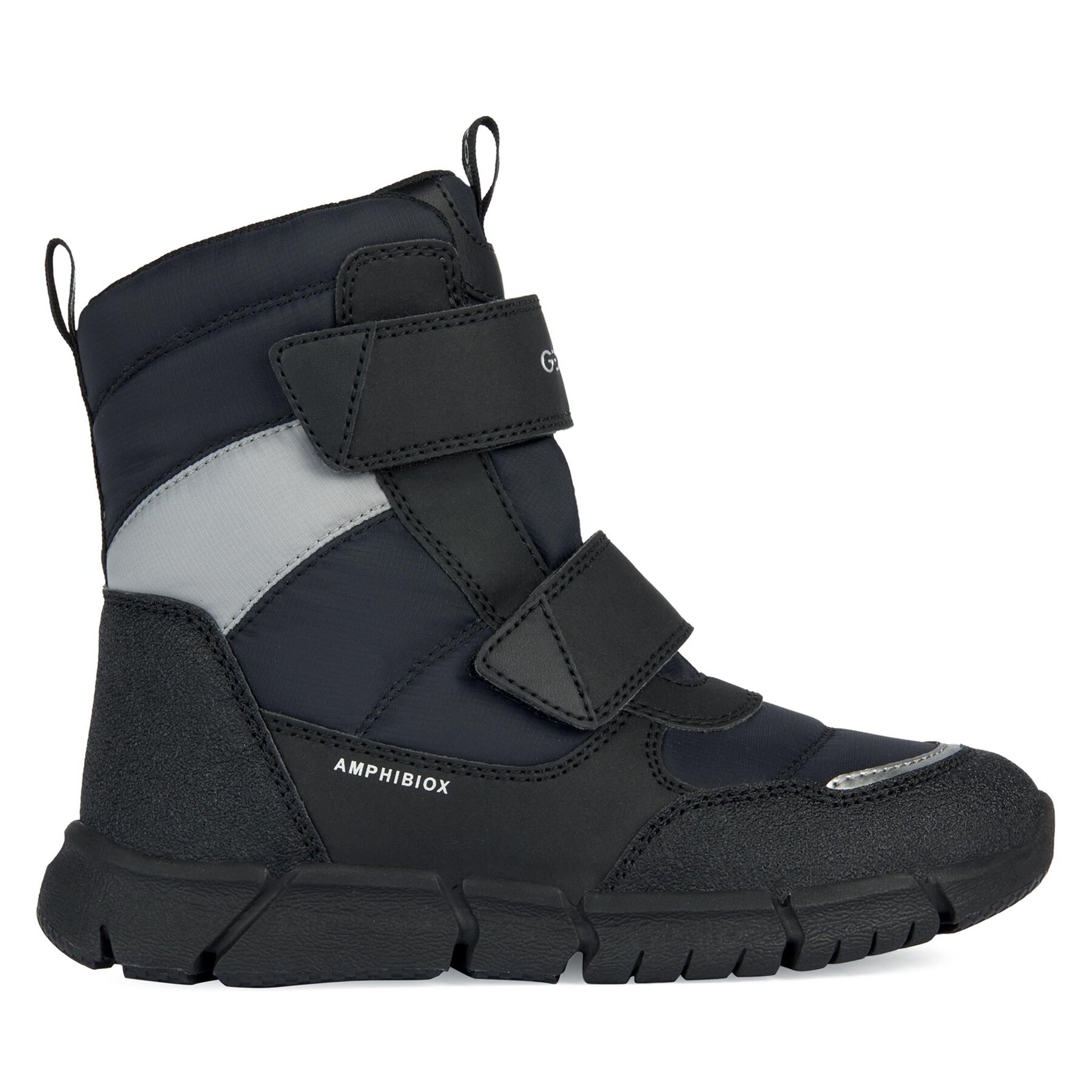 Schneeschuhe Geox J Flexyper Boy B Abx J169XC 0FU50 C9999 D Schwarz von Geox