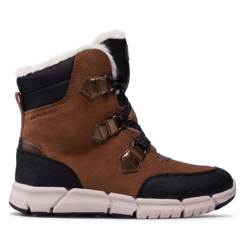 Schneeschuhe Geox J Flexyper G.B Abx A J16APA 022FU M Braun von Geox