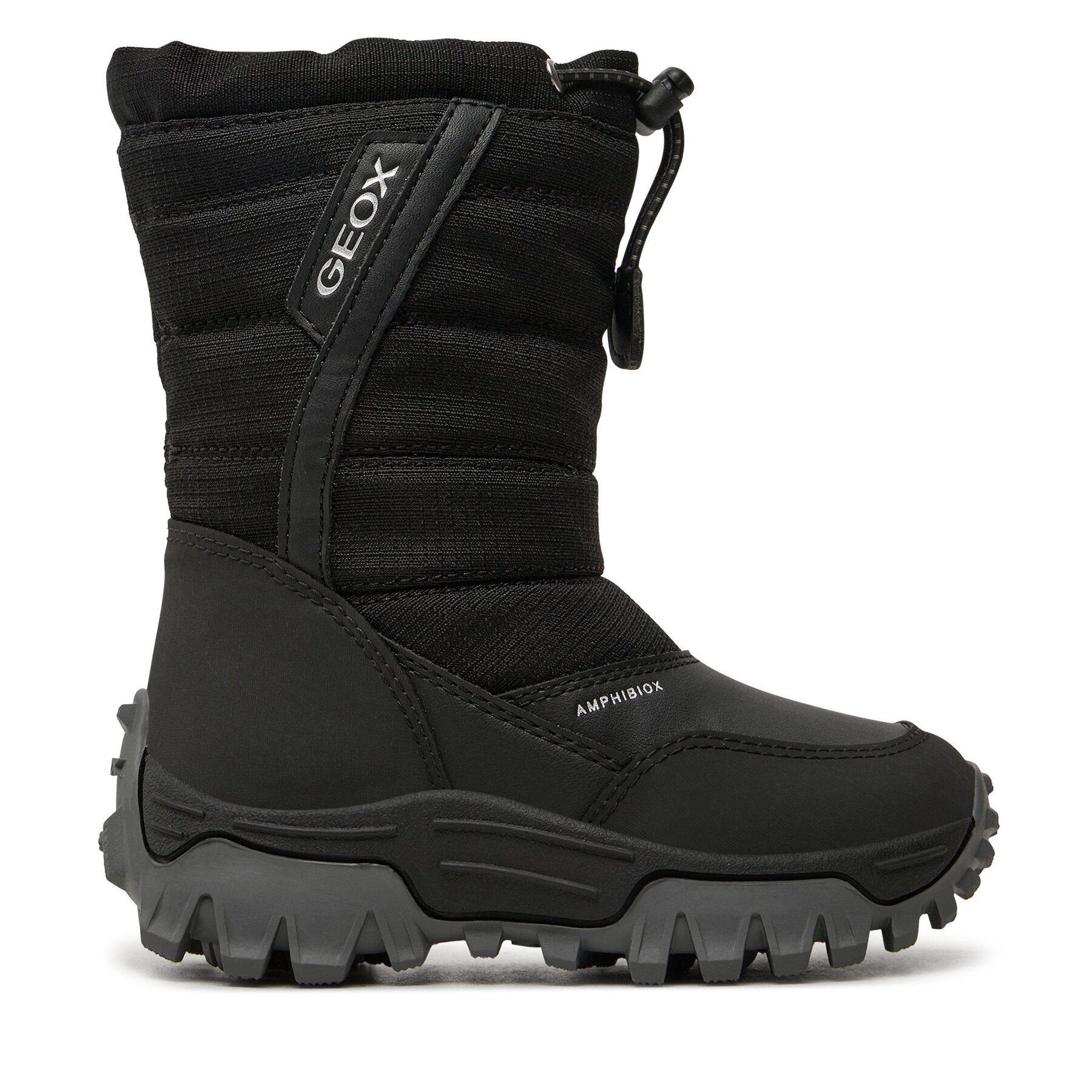 Schneeschuhe Geox J Himalaya Boy B Abx J26FRA 0FU54 C9999 M Schwarz von Geox