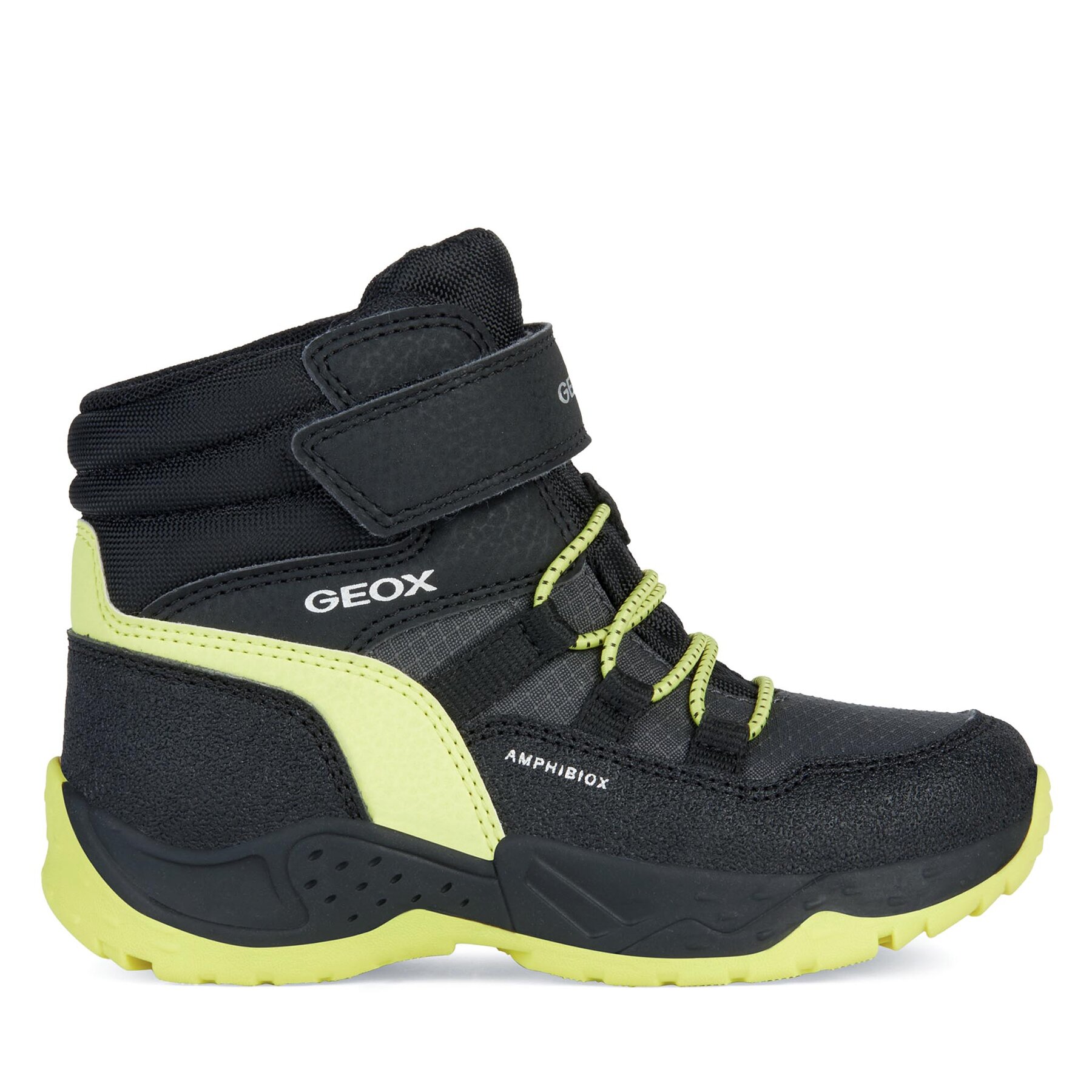 Schneeschuhe Geox J Sentiero Boy B Abx J26FSC 0FUCE C0802 M Schwarz von Geox