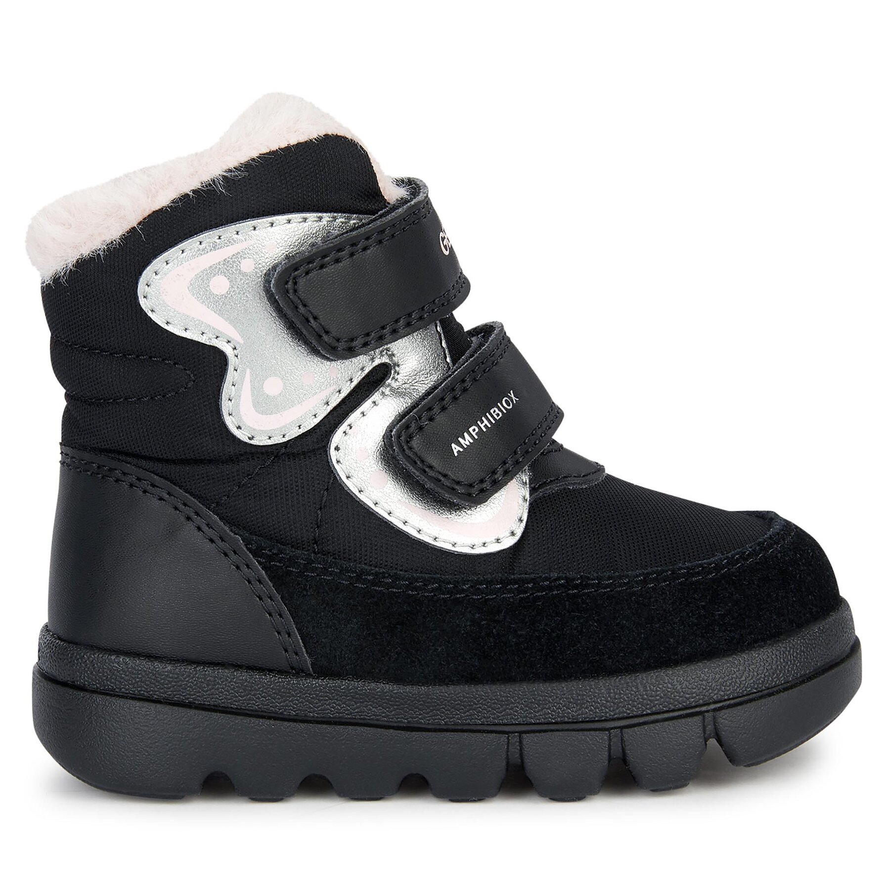 Schnürschuhe Geox B Willaboom Girl B A B365AA 0FU22 C0869 M Schwarz von Geox