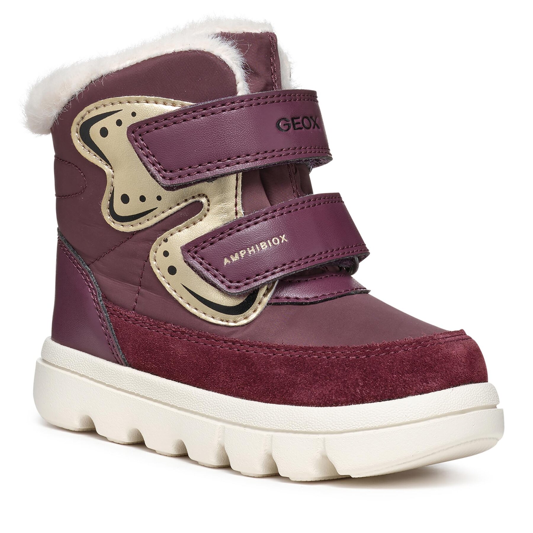 Schnürschuhe Geox B Willaboom Girl B A B365AA 0FU22 C8290 S Violett von Geox