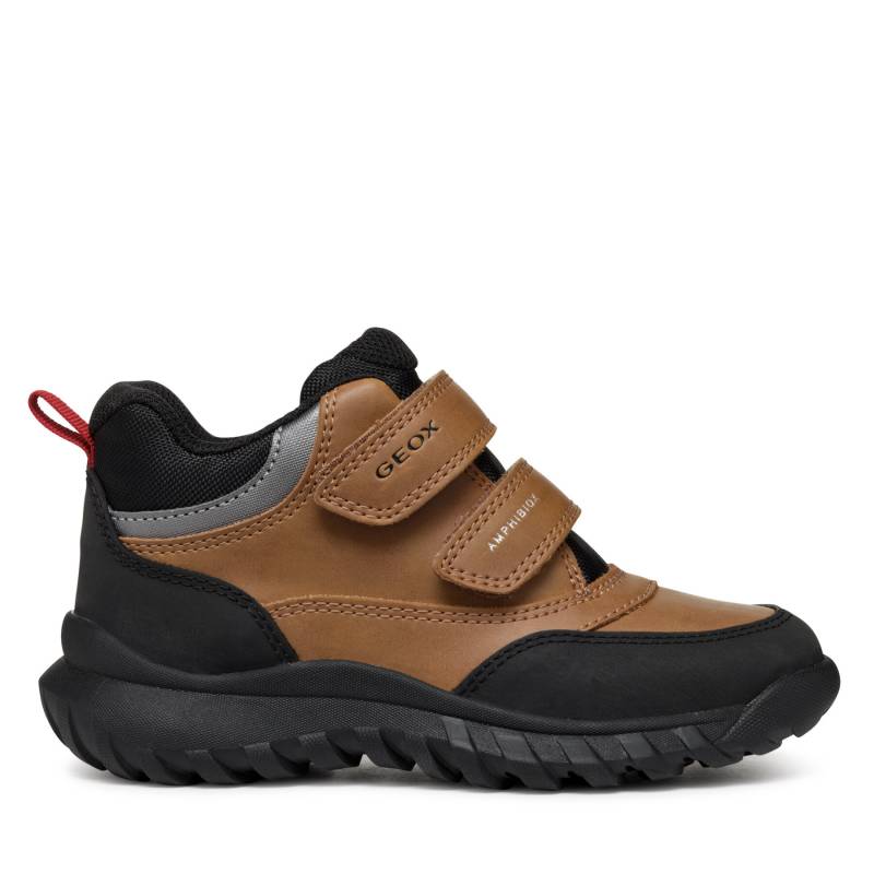 Schnürschuhe Geox J Simbyos Boy B Abx J46L0B 0MEMS C0034 D Braun von Geox