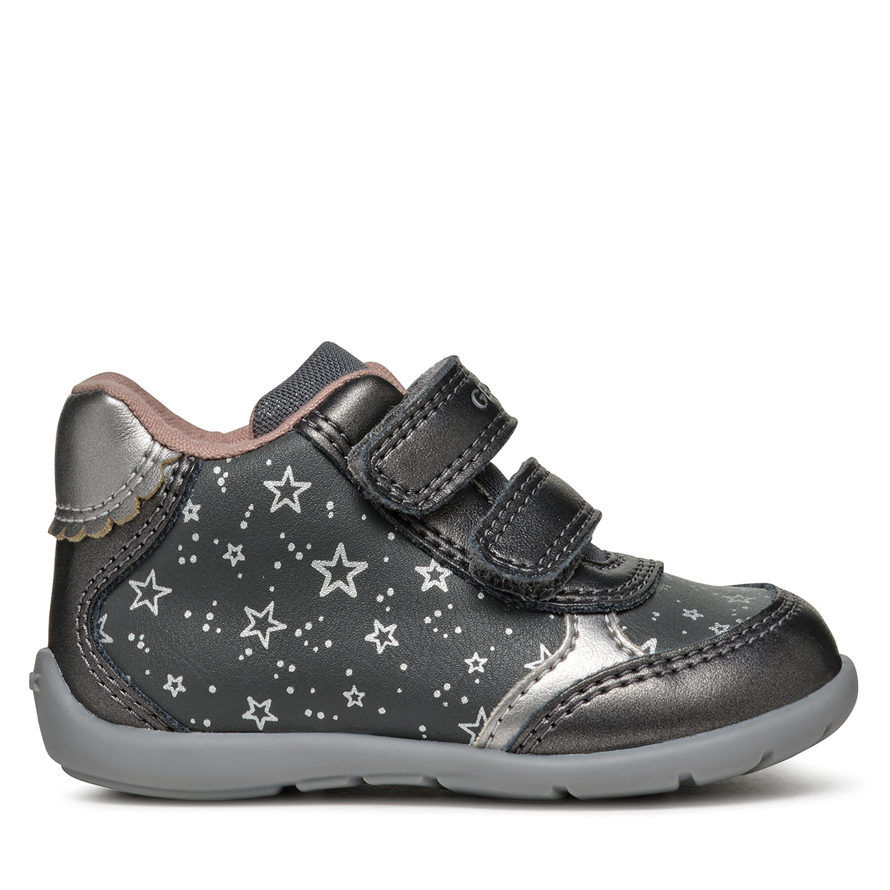 Sneakers Geox B Elthan Girl B461QB 054AJ C1332 Grau von Geox