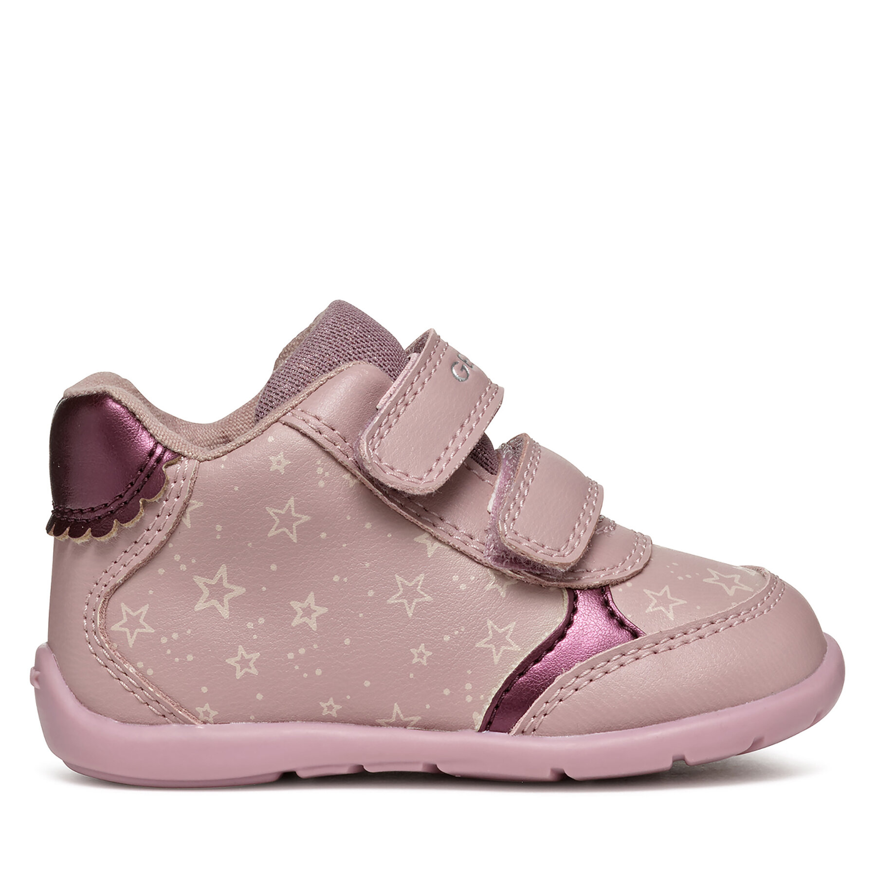 Sneakers Geox B Elthan Girl B461QB 054AJ C8AF8 Rosa von Geox