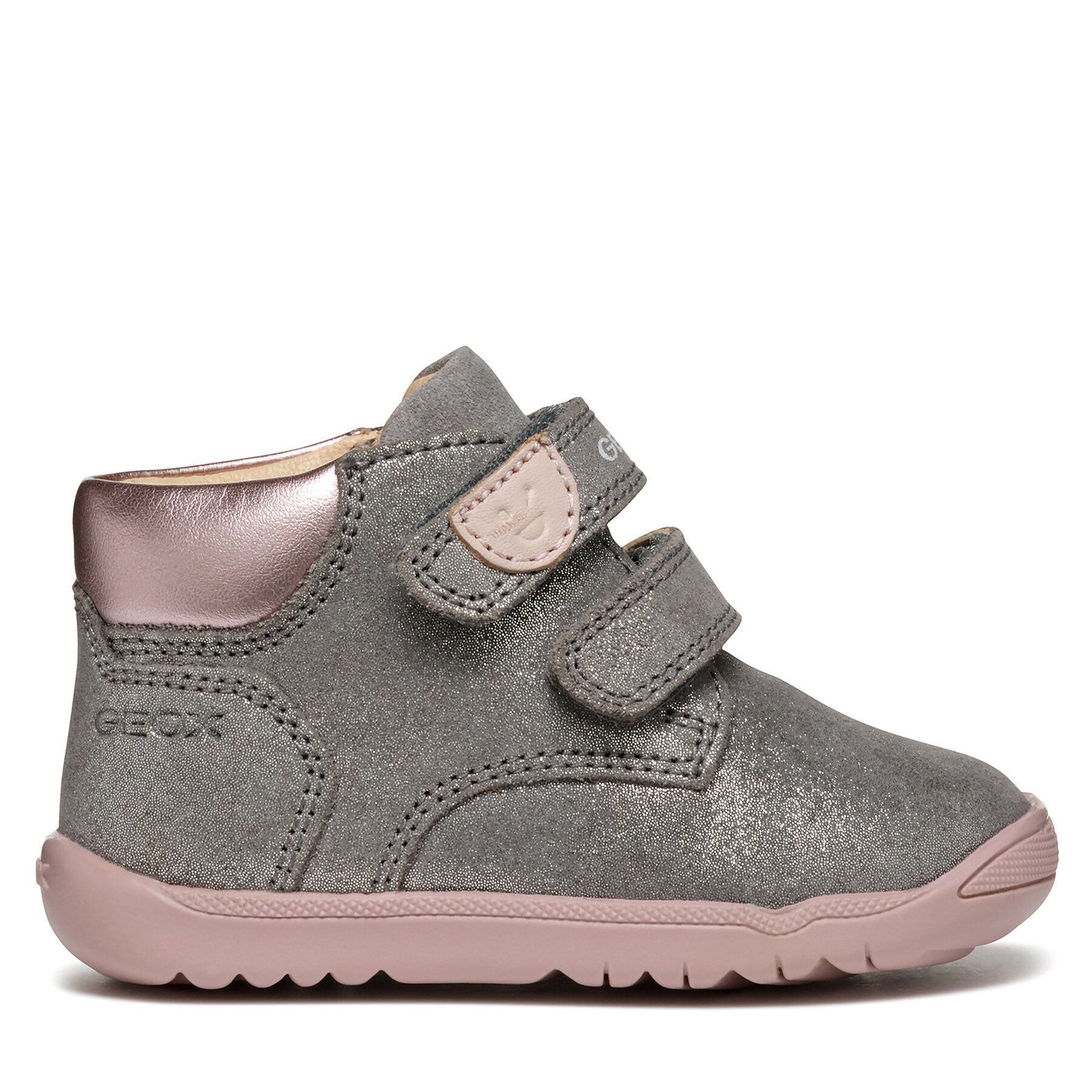 Sneakers Geox B Macchia Girl B164PC 07722 C1FK8 Grau von Geox