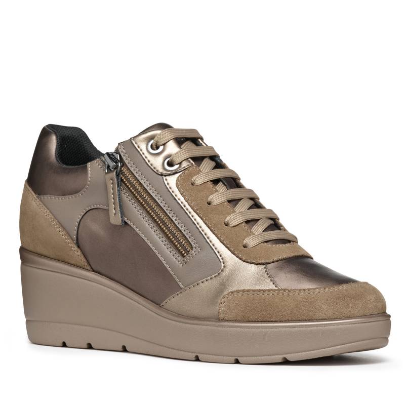 Sneakers Geox D Ilde D36RAC 0BN22 C6692 Goldfarben von Geox