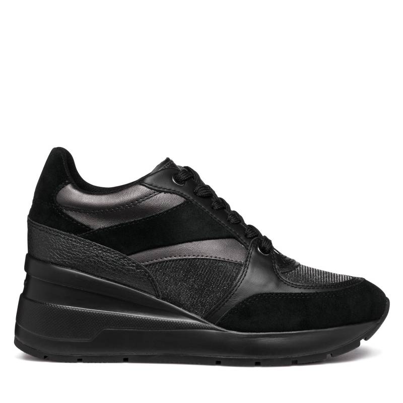 Sneakers Geox D Zosma D368LA 0LY22 C9999 Schwarz von Geox