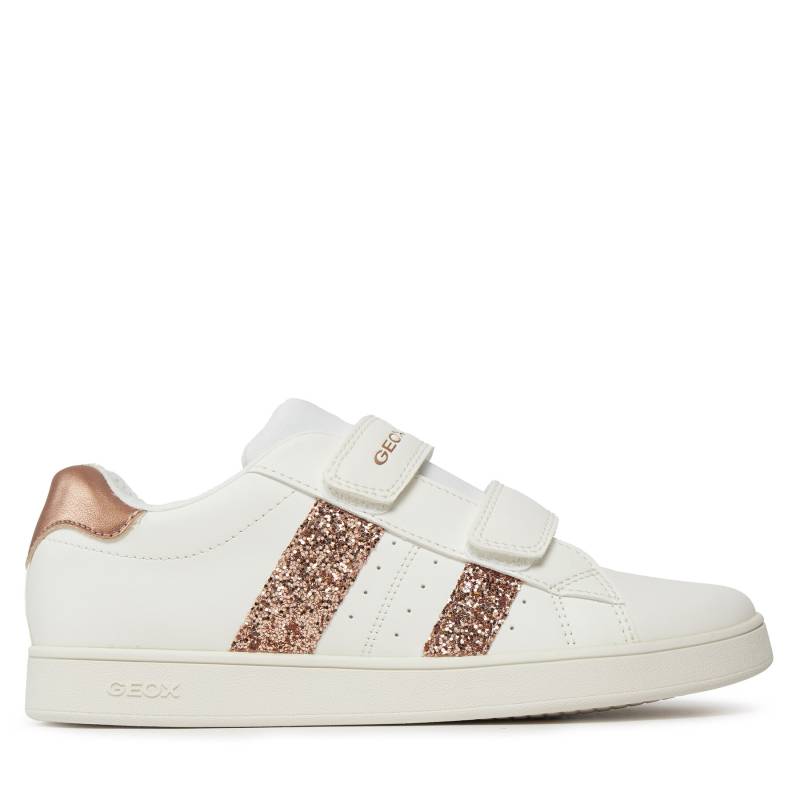 Sneakers Geox J Eclyper Girl J45LRA 000BC C1ZH8 D Weiß von Geox
