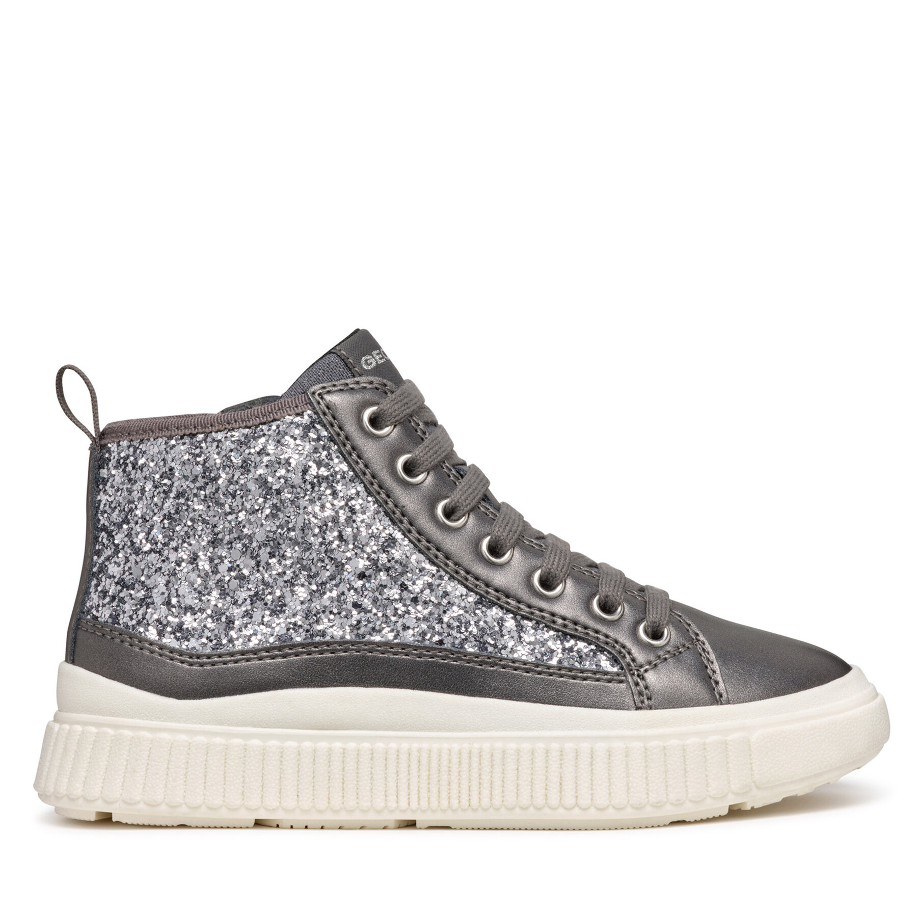 Sneakers Geox J Laquinny Girl J46M3D 0EWNF C1009 S Silberfarben Sneakers Geox J Laquinny Girl J46M3D 0EWNF C1009 S Silberfarben von Geox