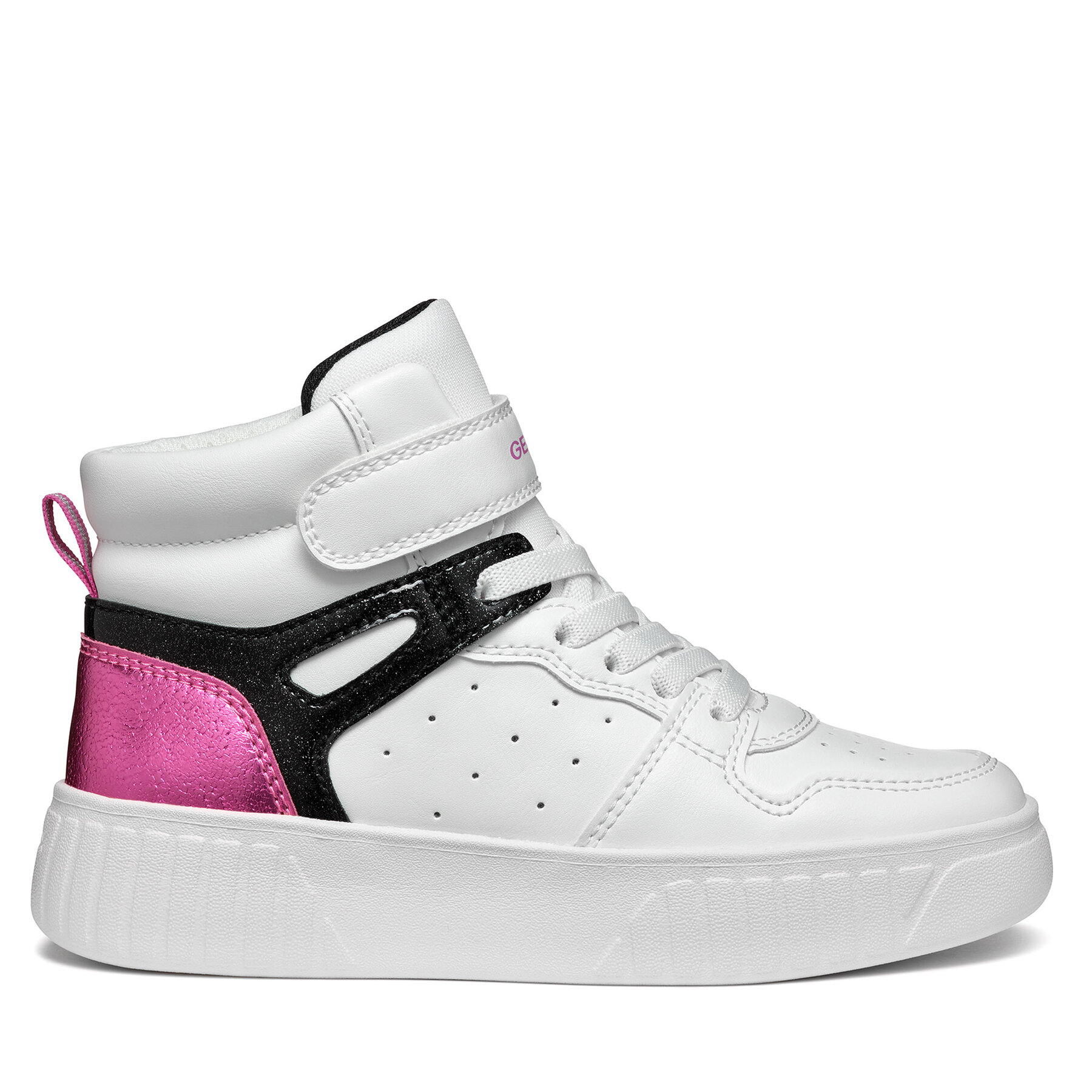 Sneakers Geox J Mikiroshi Girl J46DVB 0BCKC C1Z8D M Weiß von Geox