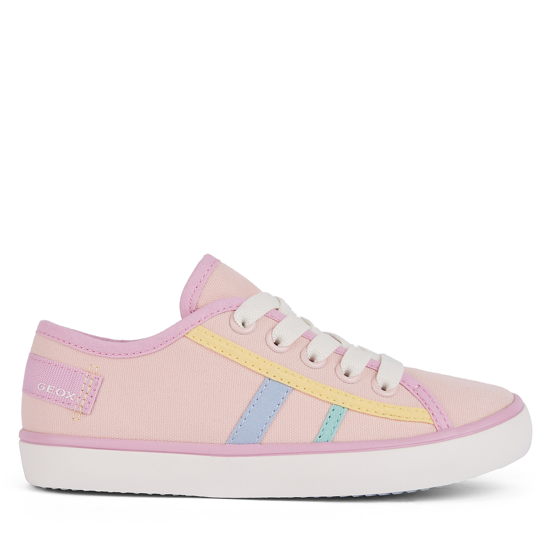 Sneakers aus Stoff Geox J Gisli Girl J454NF 00010 C8WE8 S Rosa von Geox