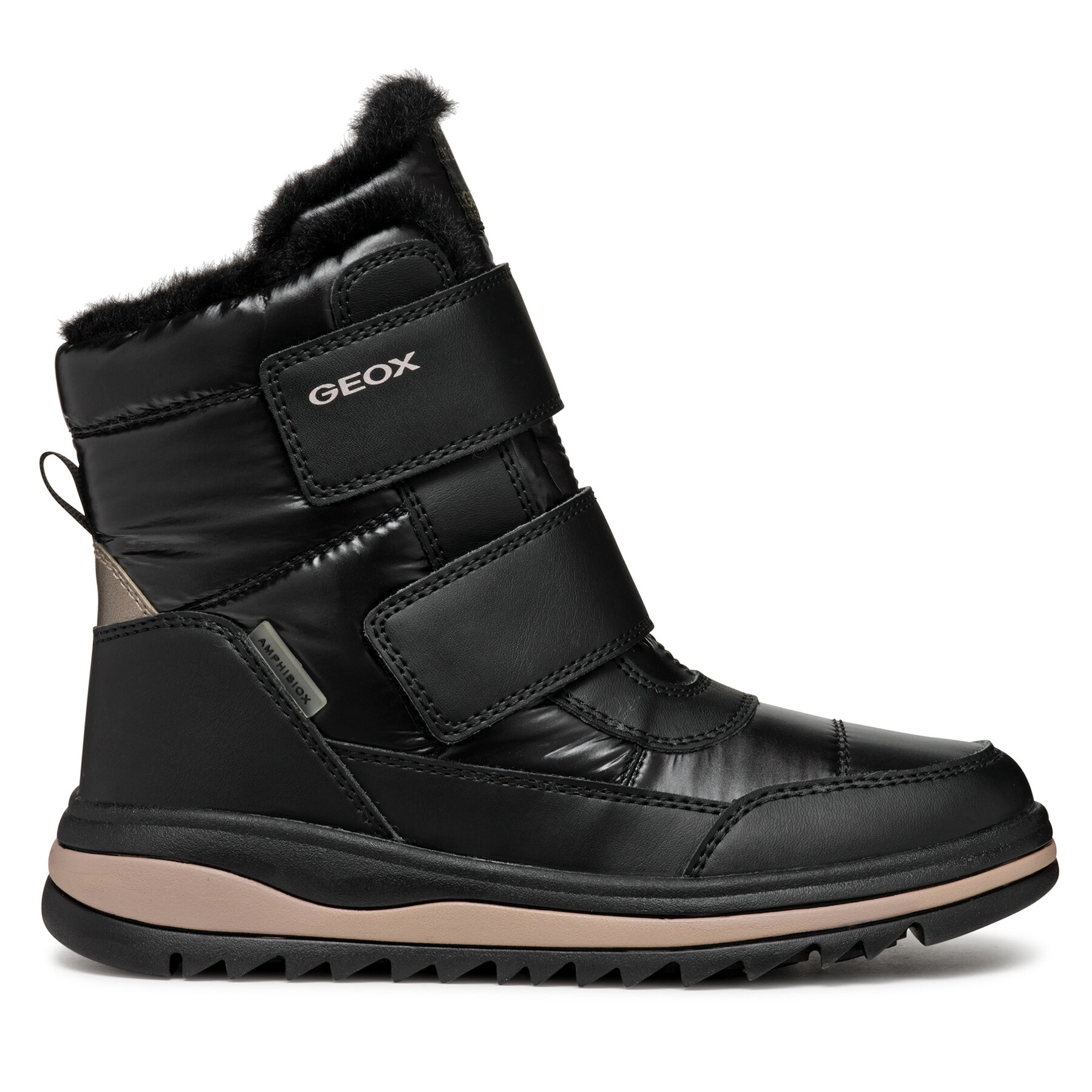 Stiefel Geox J Adelhide Girl B Ab J46EWC 0LVBC C9999 M Schwarz von Geox