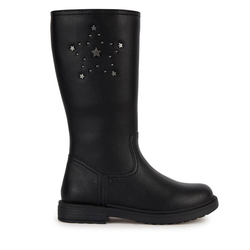 Stiefel Geox J Eclair Girl J369QP 000BU C9999 M Schwarz von Geox