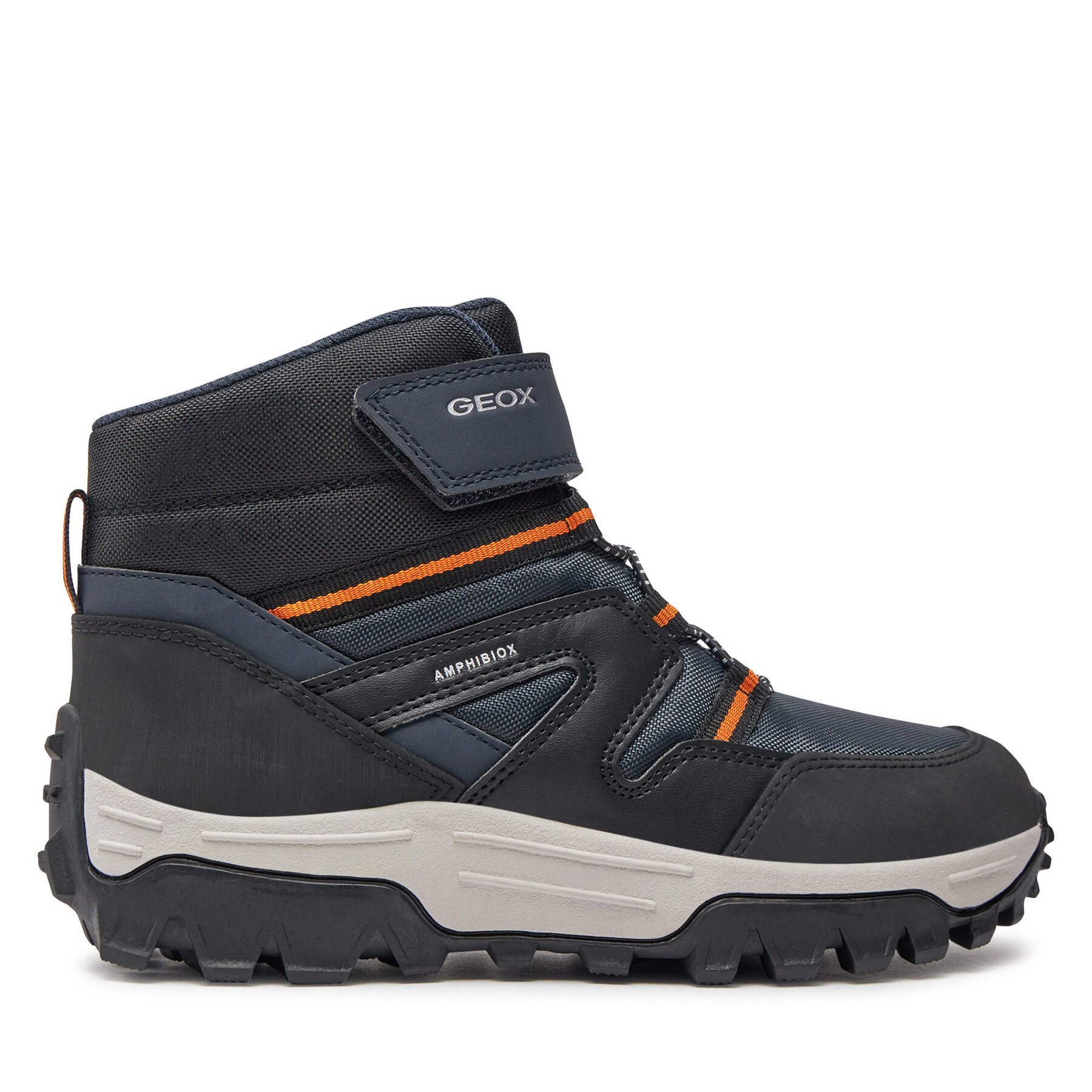 Stiefel Geox J Himalaya Boy B Abx J46FRD 050FU C0045 D Dunkelblau von Geox