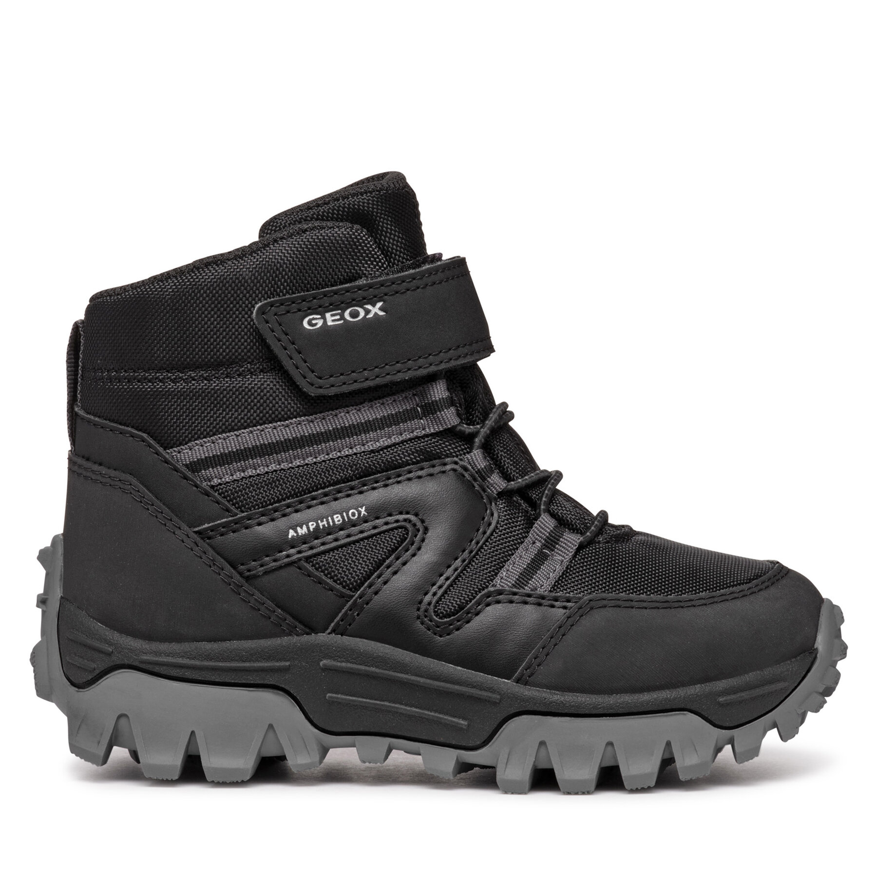 Stiefel Geox J Himalaya Boy B Abx J46FRD 050FU C9999 D Schwarz von Geox