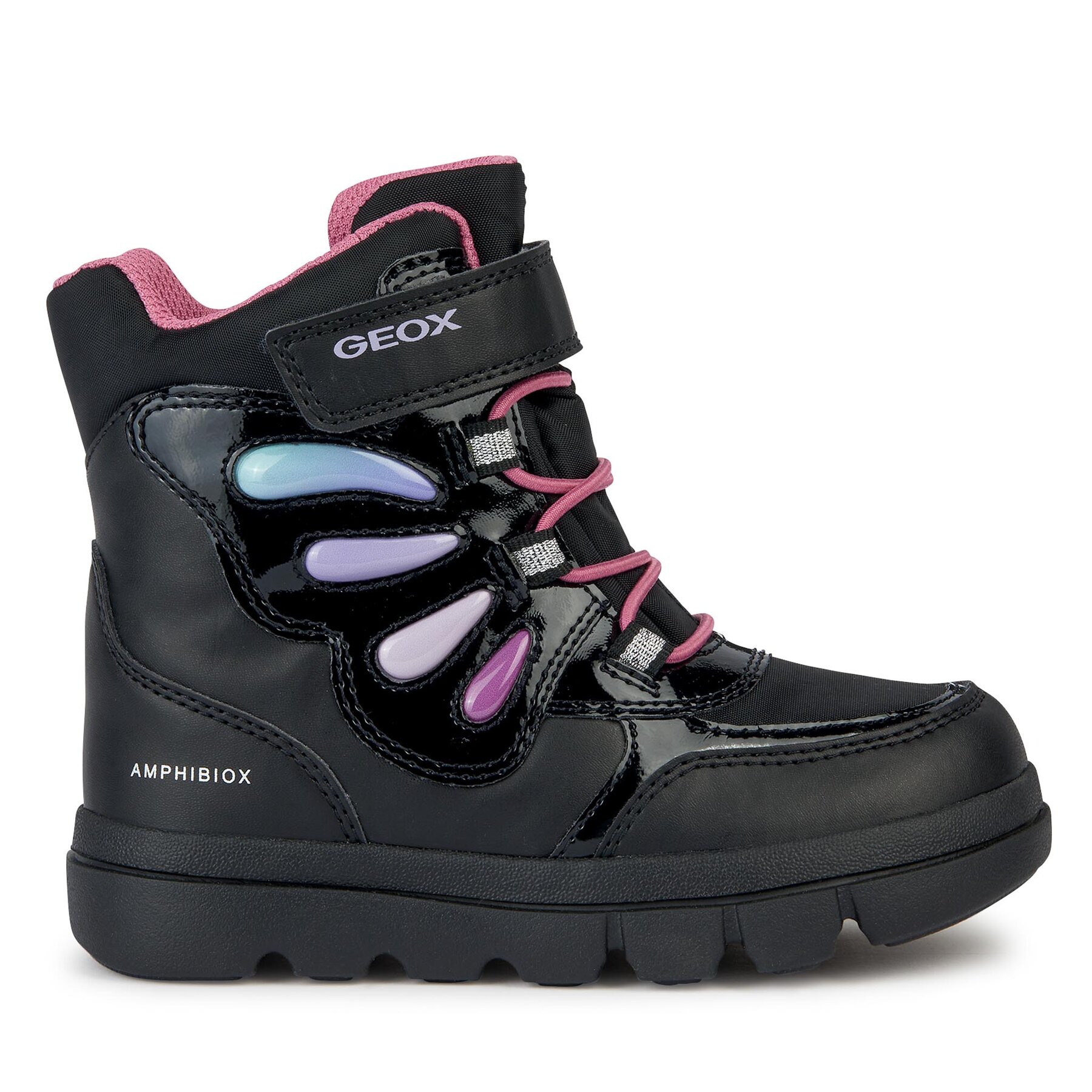 Stiefel Geox J Willaboom Girl B A J36HWA 054FU C9240 D Schwarz von Geox