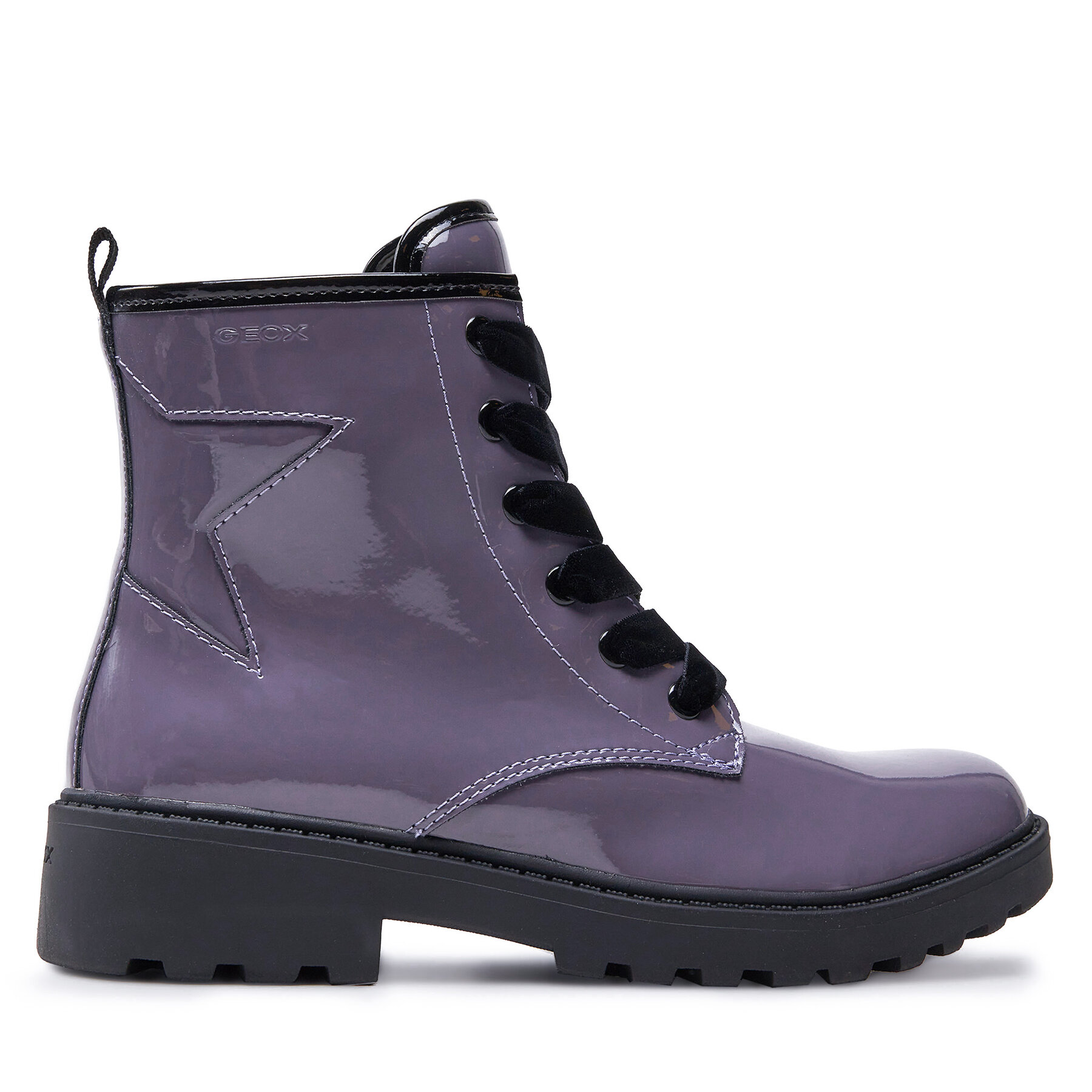 Stiefel Geox Jr Casey J9420G 000HH C8016 M Violett von Geox