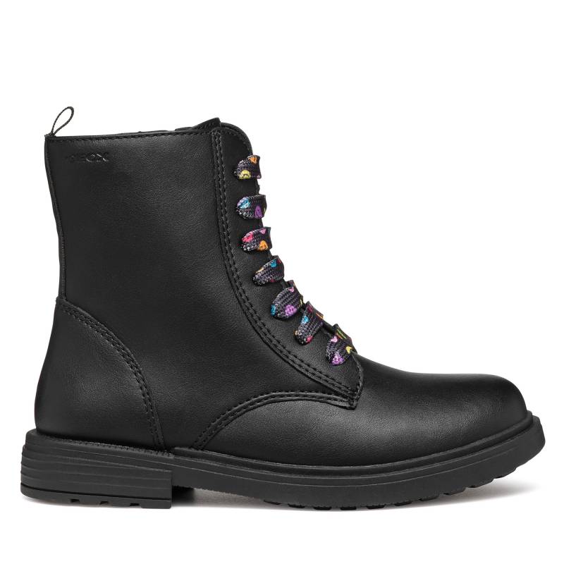 Stiefel Geox Jr Eclair J049QD 0003W C9240 S Schwarz von Geox