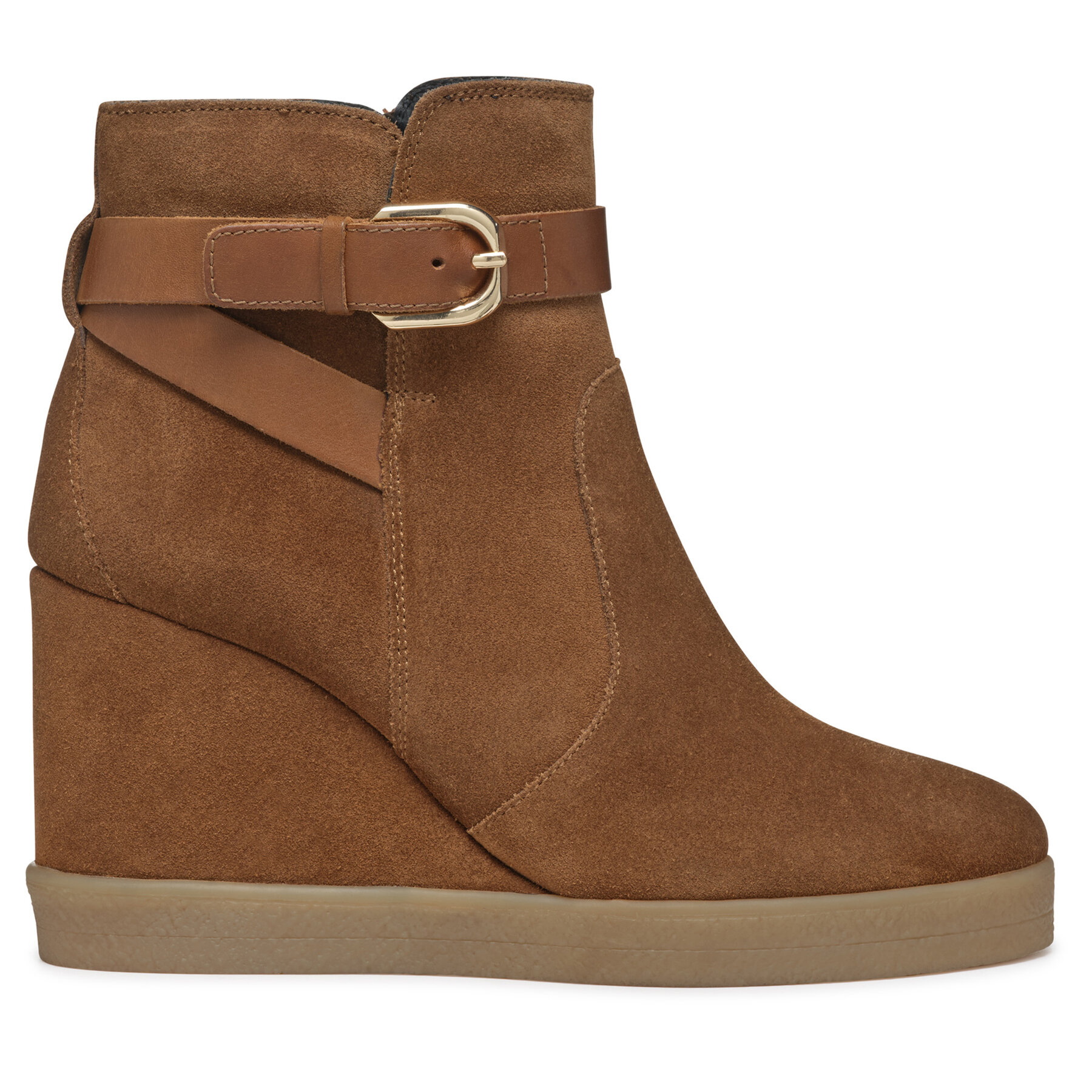 Stiefeletten Geox D Elidea Wedge D46VQA 02243 CD500 Braun Stiefeletten Geox D Elidea Wedge D46VQA 02243 CD500 Braun von Geox