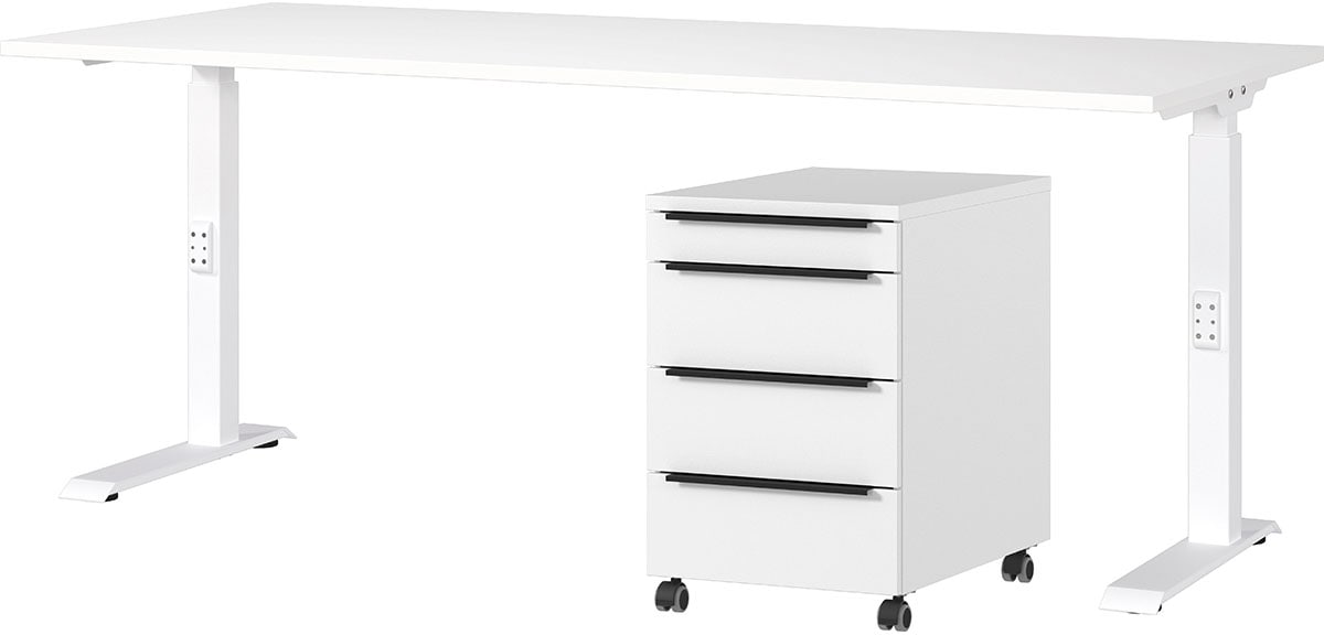 GERMANIA Büromöbel-Set »Mailand«, 2-teiliges Set: Schreibtisch + Rollcontainer GERMANIA Büromöbel-Set »Mailand«, 2-teiliges Set: Schreibtisch + Rollcontainer von Germania