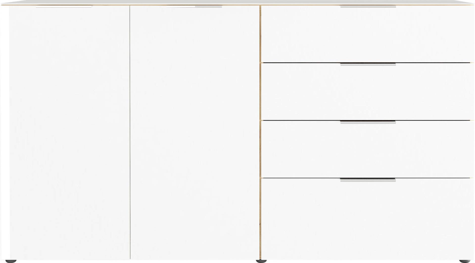 GERMANIA Sideboard »Oakland«, in 2 Breiten, Fronten und Oberboden mit Glasauflage von Germania