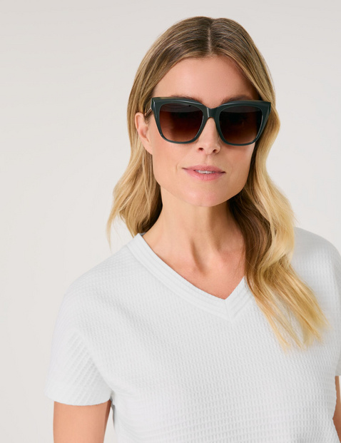 GERRY WEBER Damen Markante Sonnenbrille Acetat unifarben Grün GERRY WEBER Damen Markante Sonnenbrille Acetat unifarben Grün von Gerry Weber