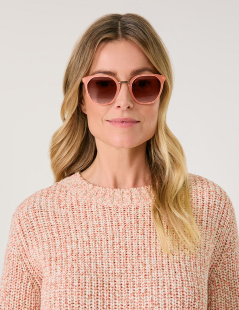 GERRY WEBER Damen Sonnenbrille mit modischem Gestell Acetat, Orange von Gerry Weber