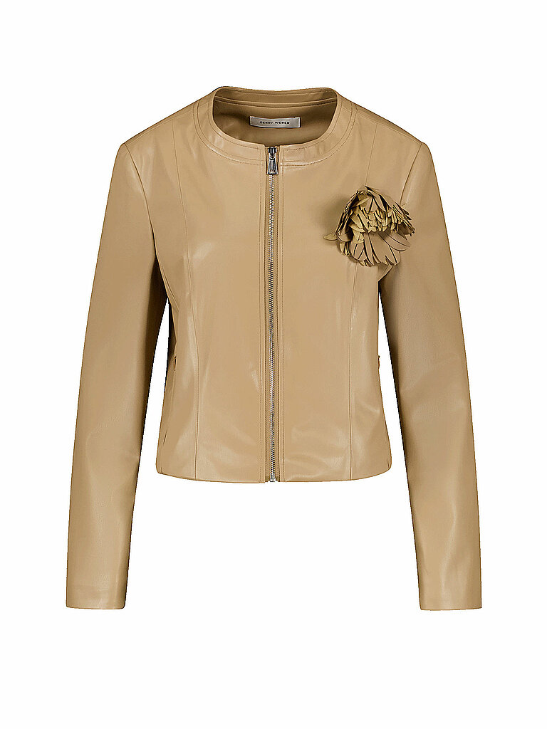 GERRY WEBER Jacke in Lederoptik camel | 46 GERRY WEBER Jacke in Lederoptik camel | 46 von Gerry Weber