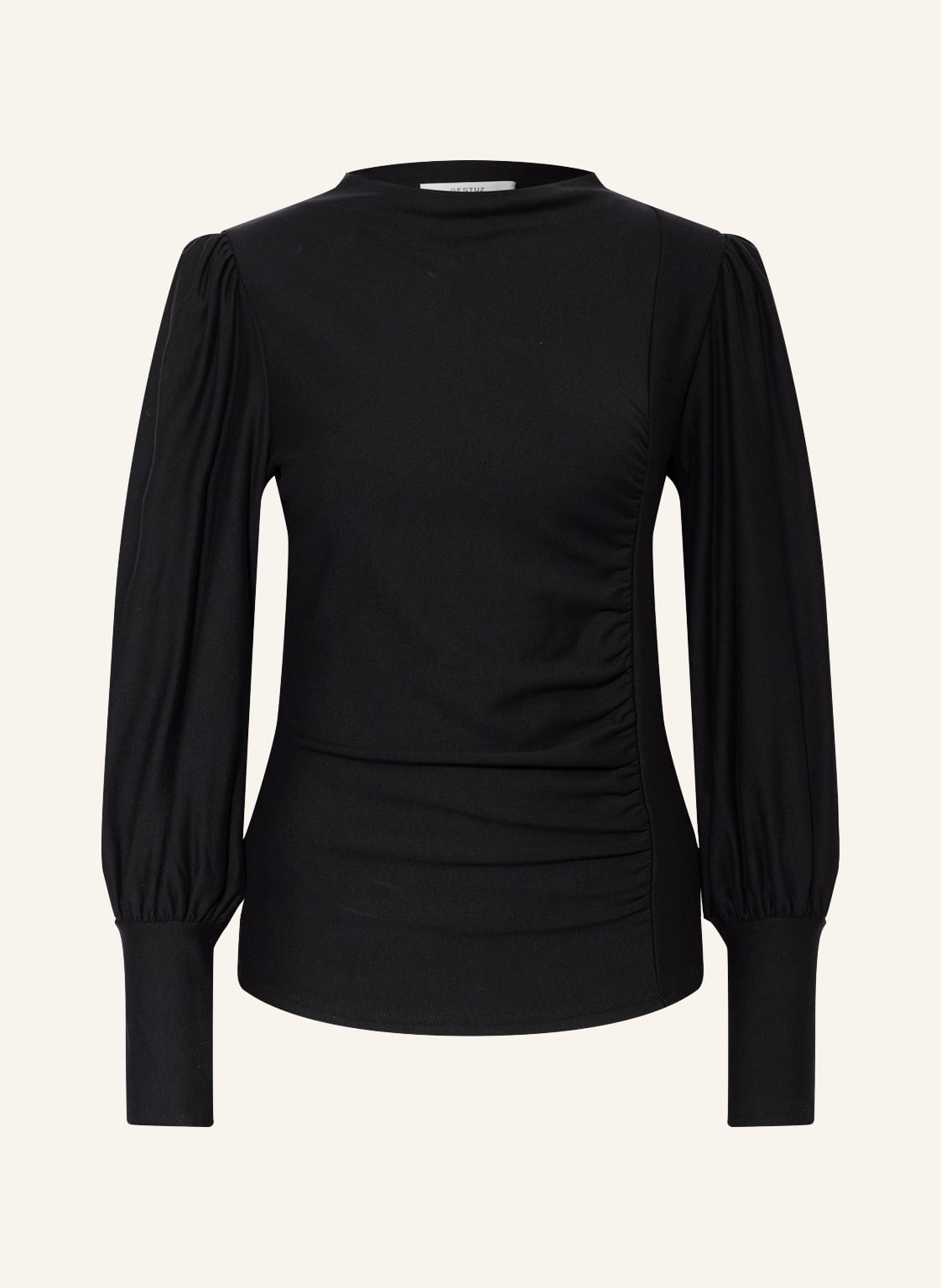 Gestuz Blusenshirt Rifagz Aus Jersey schwarz Gestuz Blusenshirt Rifagz Aus Jersey schwarz von Gestuz