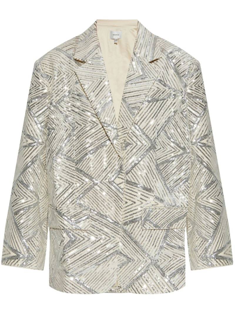 Gestuz GentaGZ blazer - Silver von Gestuz