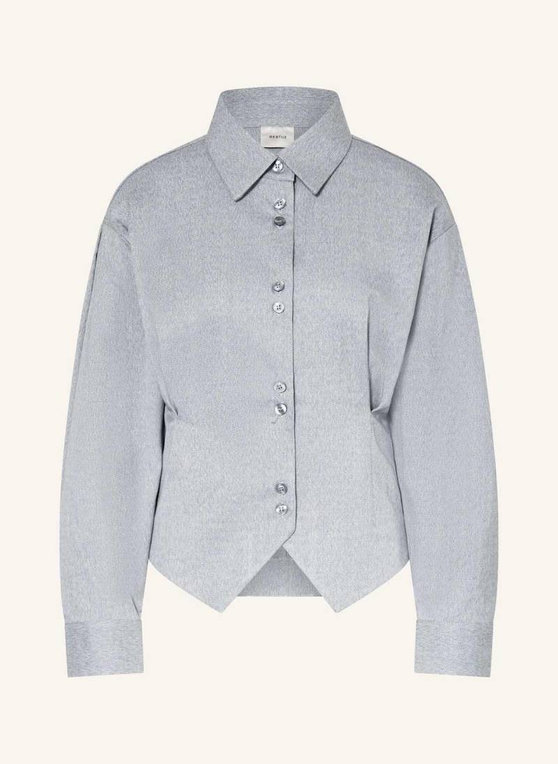 Gestuz Hemdbluse Gzpaulia grau von Gestuz