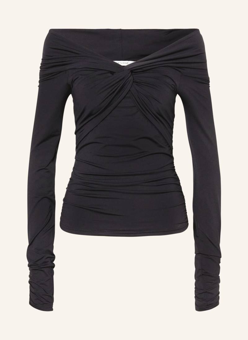 Gestuz Longsleeve Inaragz schwarz von Gestuz