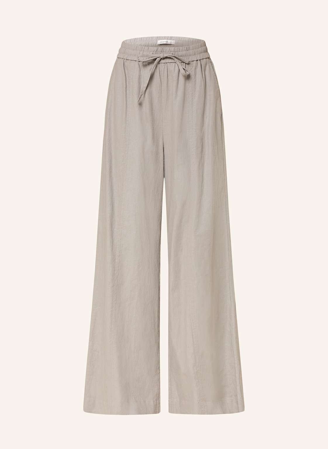 Gestuz Marlenehose Gzliane Mit Leinen beige Gestuz Marlenehose Gzliane Mit Leinen beige von Gestuz