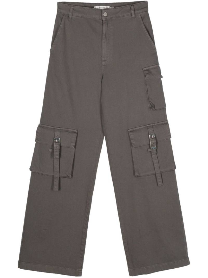 Gestuz Mirzagz hight-rise cargo pants - Grey von Gestuz