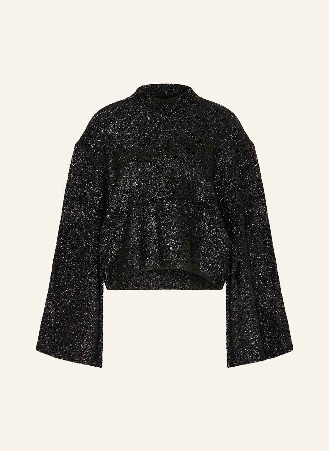 Gestuz Pullover Flinagz Mit Glitzergarn schwarz von Gestuz