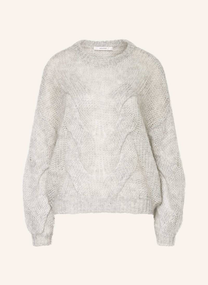 Gestuz Pullover Zeniagz Mit Mohair grau von Gestuz