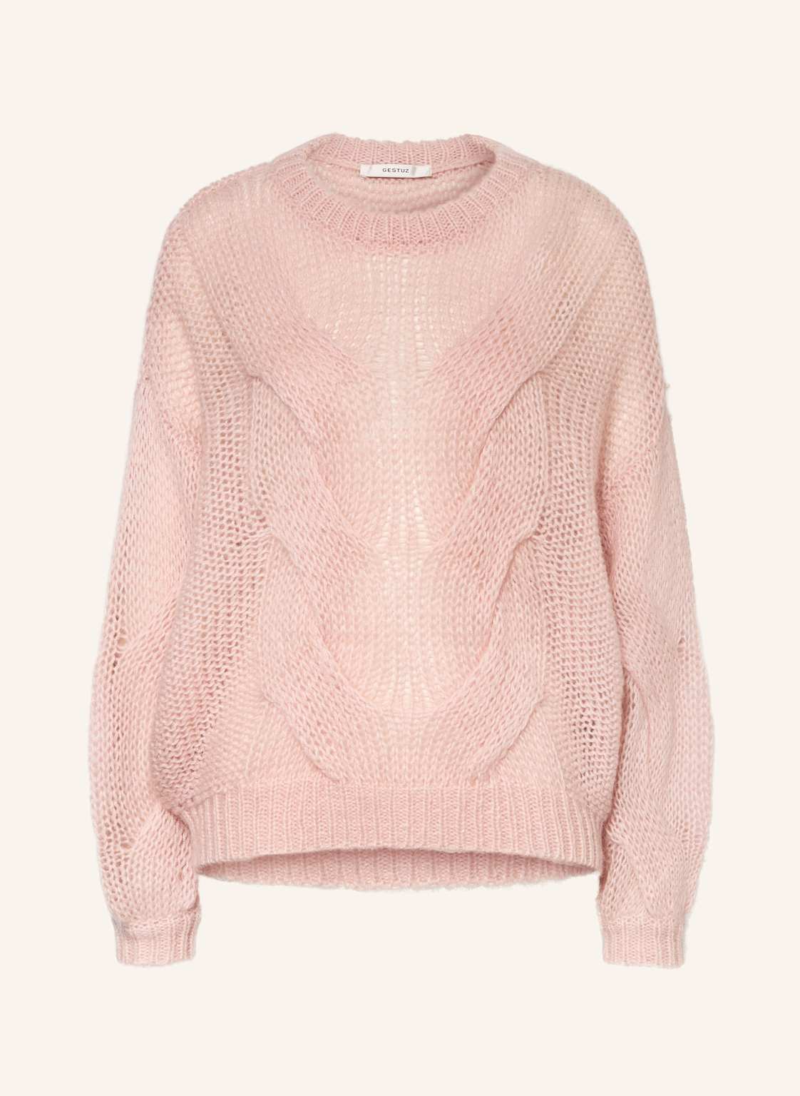 Gestuz Pullover Zeniagz Mit Mohair rosa Gestuz Pullover Zeniagz Mit Mohair rosa von Gestuz