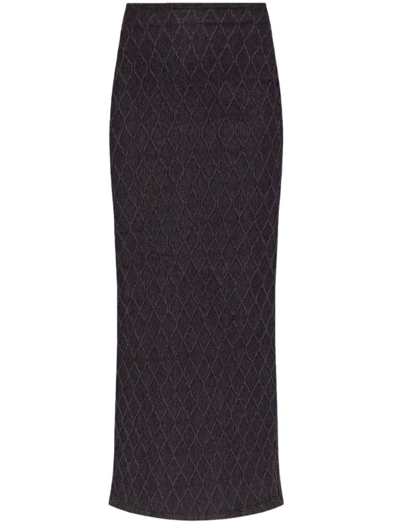 Gestuz Rozeringz maxi skirt - Grey von Gestuz